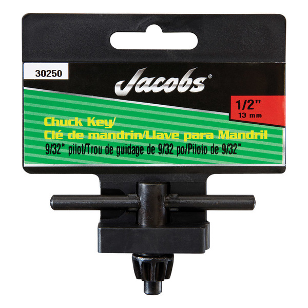 Jacobs CHUCK KEY 1/2""-9/32"" PLT 30250